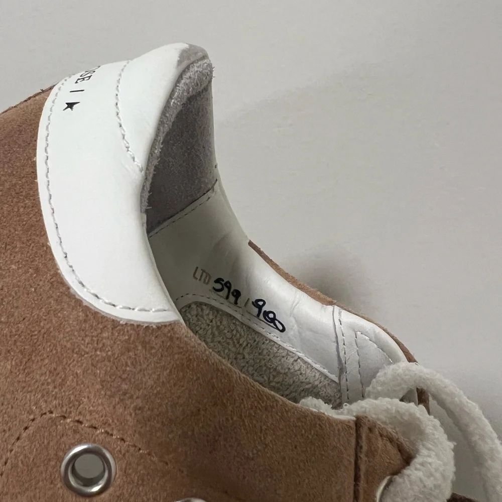 Golden Goose Brown and Blue Sneakers - Picture 4 of 7